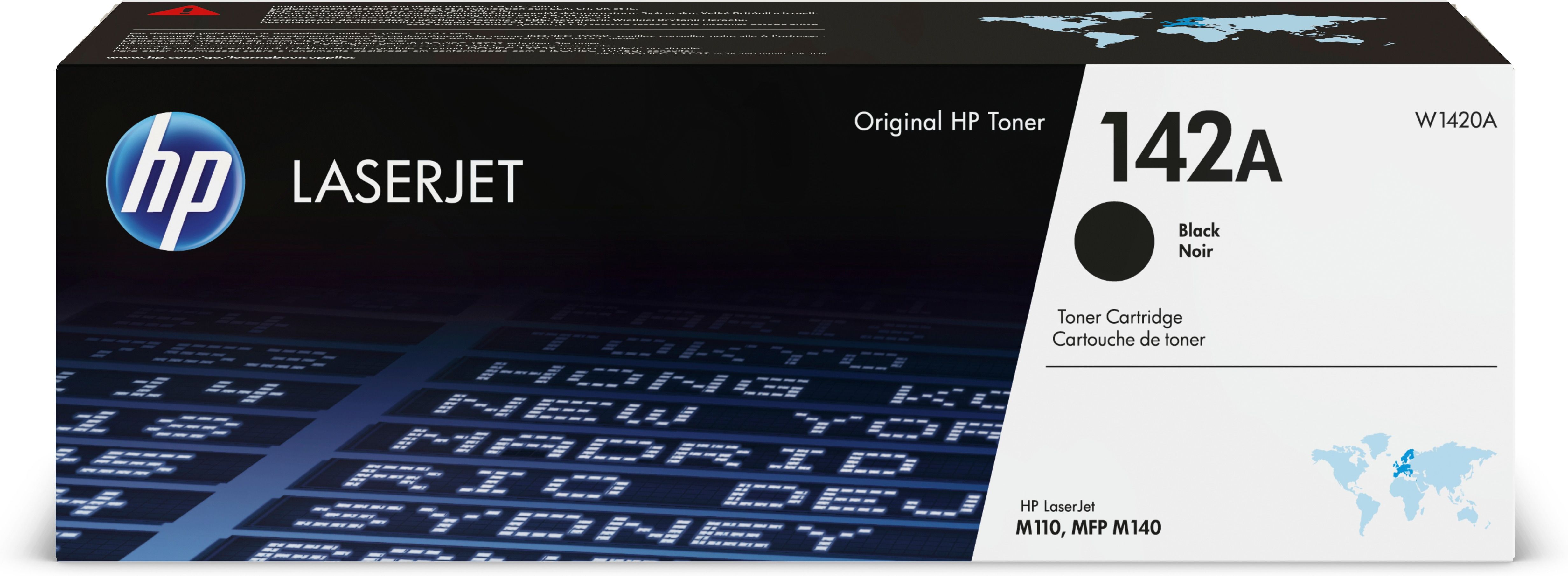 foto del prodotto hp cartuccia toner nero originale laserjet 142a