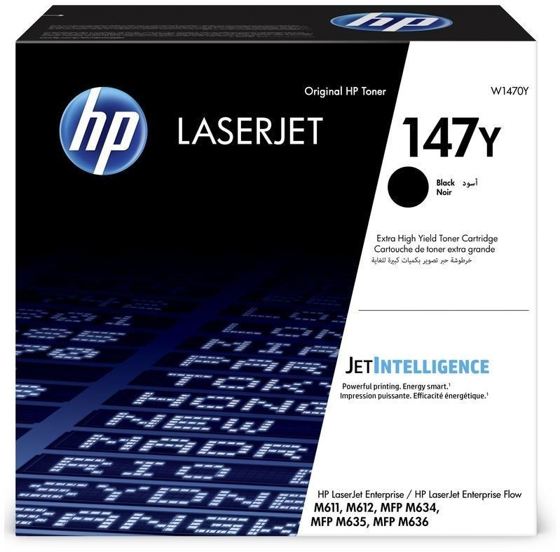 foto del prodotto hp cartuccia toner nero originale laserjet 147y ad altissima capacit 