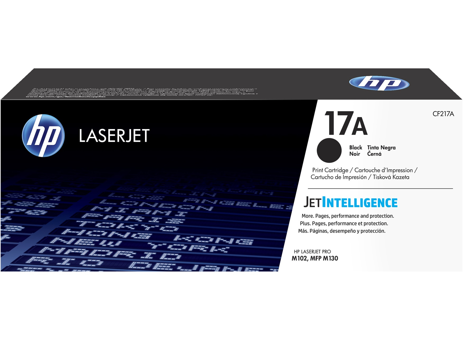 foto del prodotto hp cartuccia toner nero originale laserjet 17a