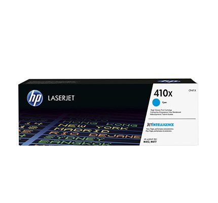 foto del prodotto hp cartuccia toner originale ciano ad alta capacit laserjet 410x