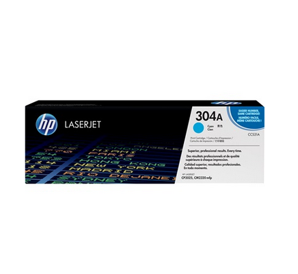 foto del prodotto hp cartuccia toner originale ciano laserjet 304a
