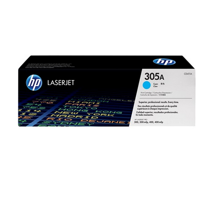foto del prodotto hp cartuccia toner originale ciano laserjet 305a