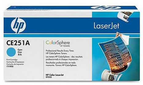 foto del prodotto hp cartuccia toner originale ciano laserjet 504a