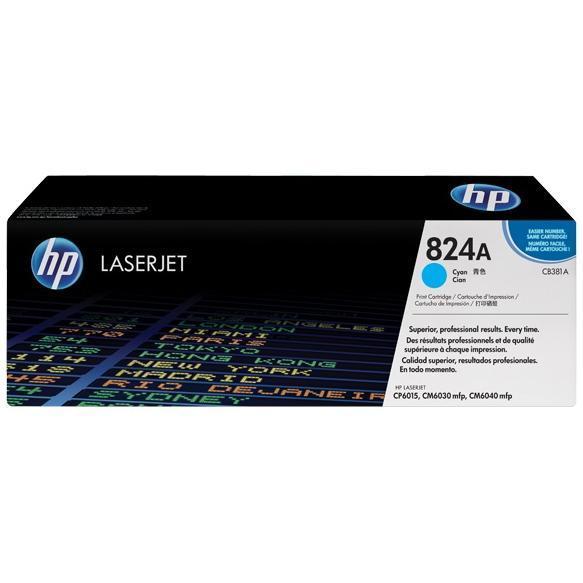 foto del prodotto hp cartuccia toner originale ciano laserjet 824a