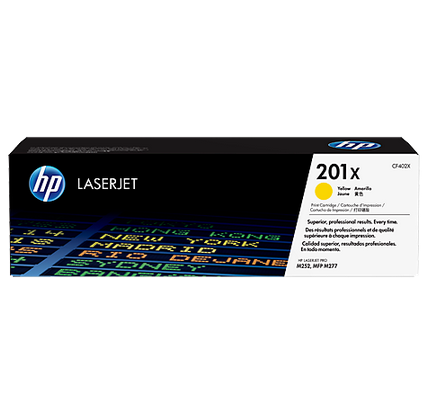 foto del prodotto hp cartuccia toner originale giallo ad alta capacit laserjet 201x