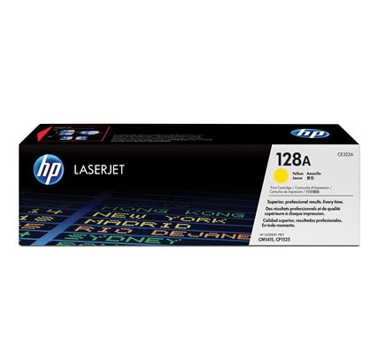 foto del prodotto hp cartuccia toner originale giallo laserjet 128a