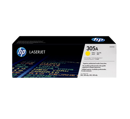 foto del prodotto hp cartuccia toner originale giallo laserjet 305a