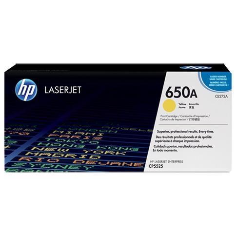 foto del prodotto hp cartuccia toner originale giallo laserjet 650a