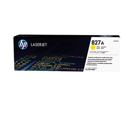 foto del prodotto hp cartuccia toner originale giallo laserjet 827a