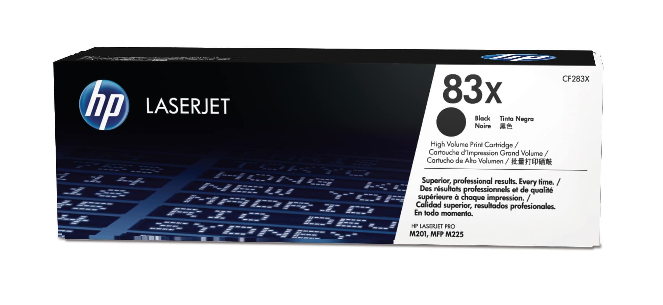 foto del prodotto hp cartuccia toner originale inchiostro nero ad alta capacit laserjet 83x