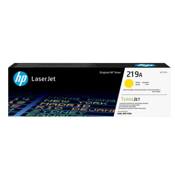 foto del prodotto hp cartuccia toner originale laserjet 219a giallo