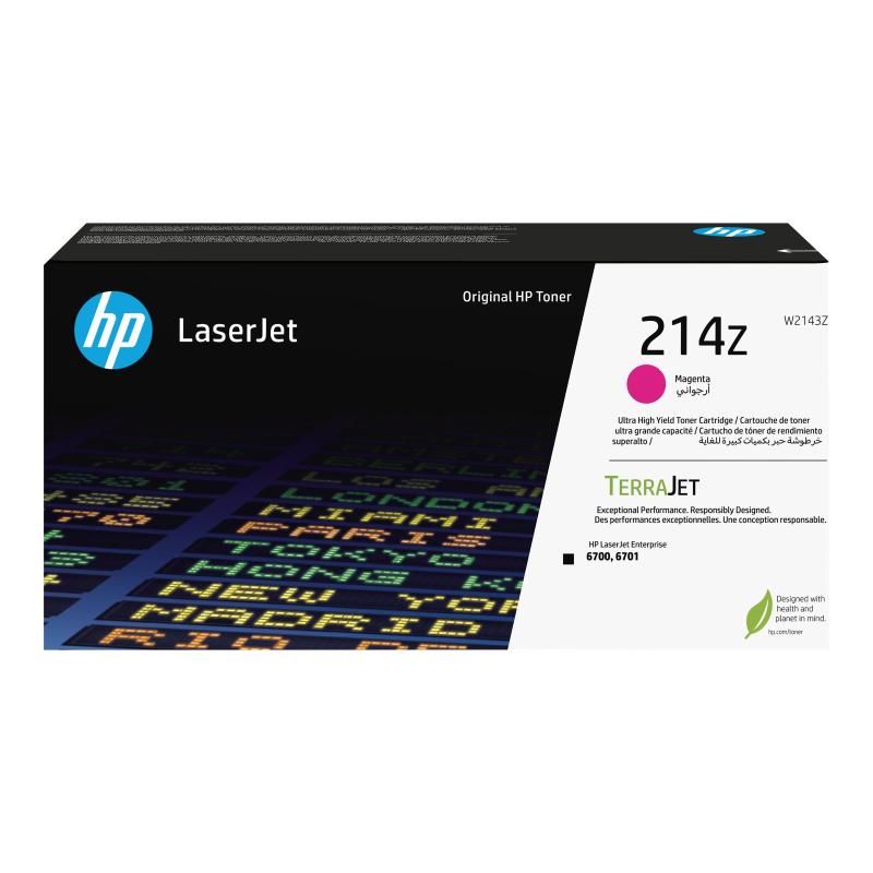 foto del prodotto hp cartuccia toner originale magenta ad altissima capacit laserjet 214z