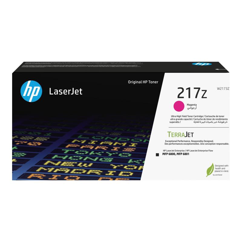 foto del prodotto hp cartuccia toner originale magenta ad altissima capacit laserjet 217z