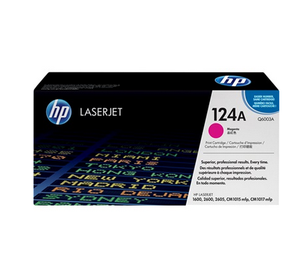 foto del prodotto hp cartuccia toner originale magenta laserjet 124a