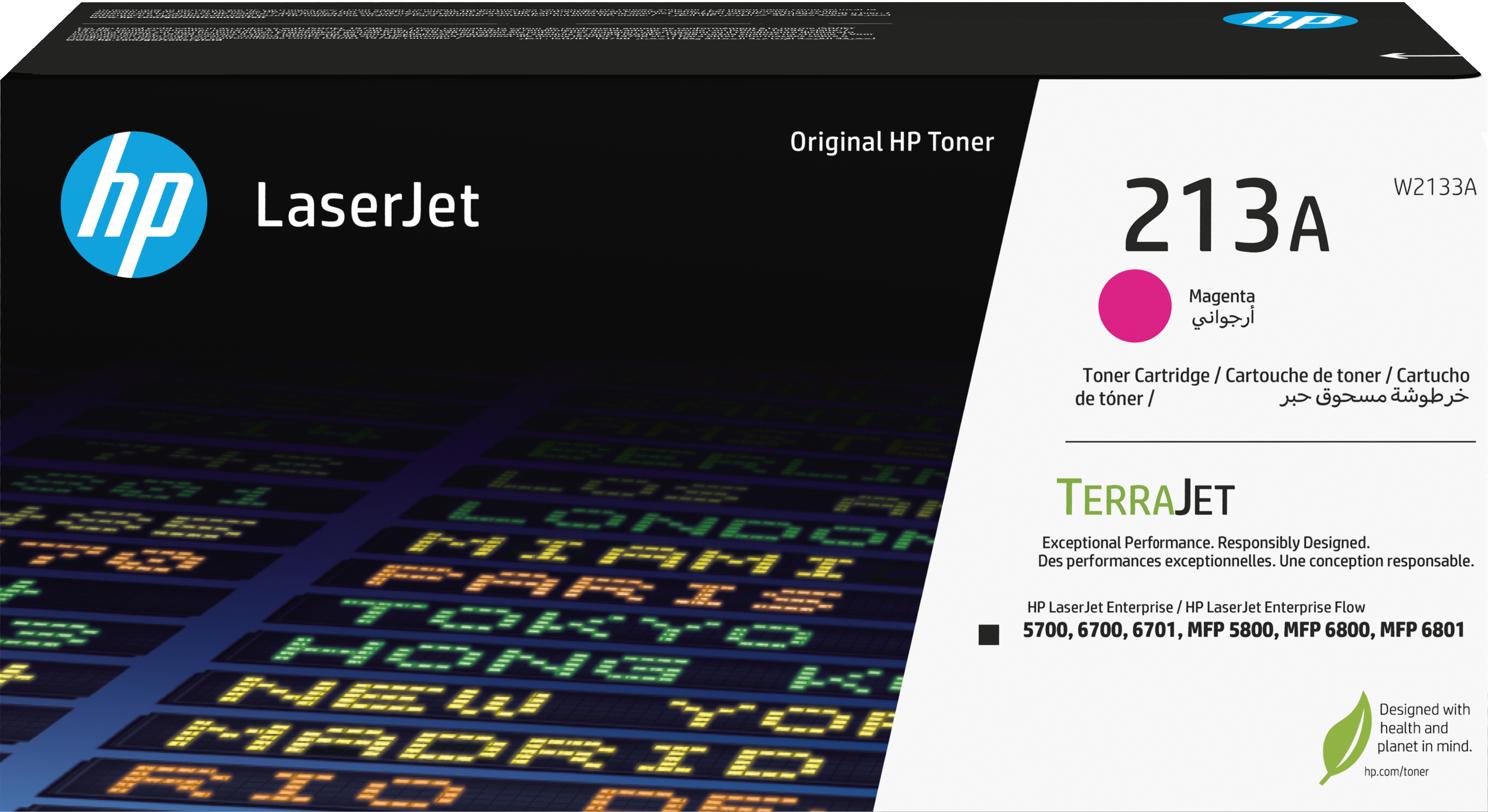 foto del prodotto hp cartuccia toner originale magenta laserjet 213a