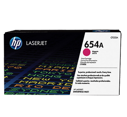 foto del prodotto hp cartuccia toner originale magenta laserjet 654a