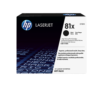 foto del prodotto hp cartuccia toner originale nero 81x laserjet ad alta capacit 