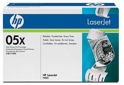 foto del prodotto hp cartuccia toner originale nero ad alta capacit laserjet 05x