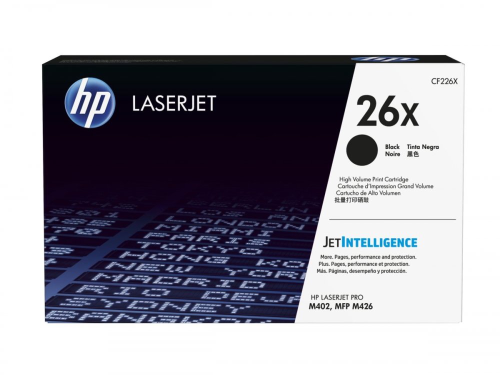 foto del prodotto hp cartuccia toner originale nero ad alta capacit laserjet 26x