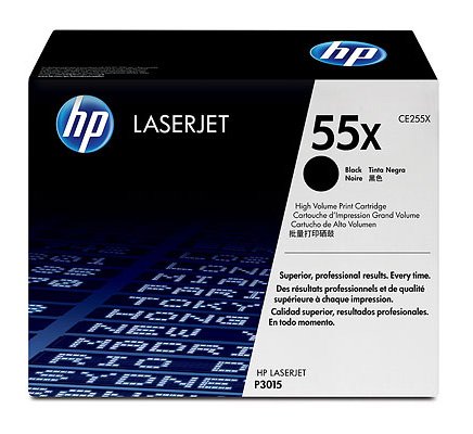 foto del prodotto hp cartuccia toner originale nero ad alta capacit laserjet 55x