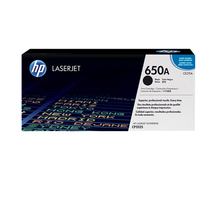 foto del prodotto hp cartuccia toner originale nero laserjet 650a