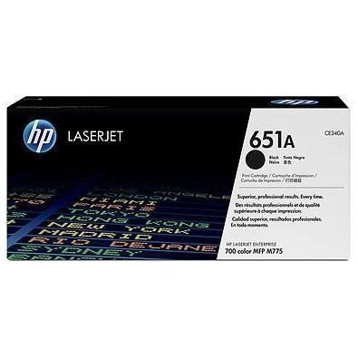 foto del prodotto hp cartuccia toner originale nero laserjet 651a