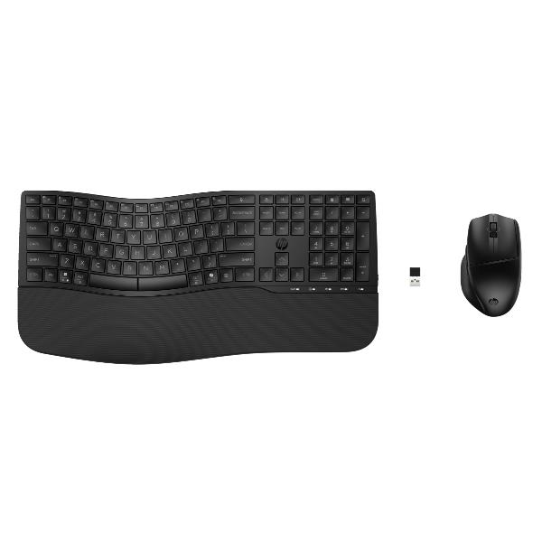 foto del prodotto hp combinazione di tastiera e mouse dual mode 685 comfort
