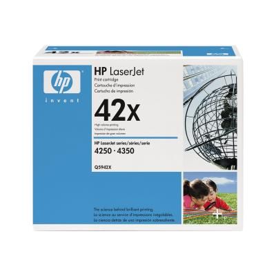 foto del prodotto hp confezione da 2 cartucce originali di toner nero ad alta capacit laserjet 42x
