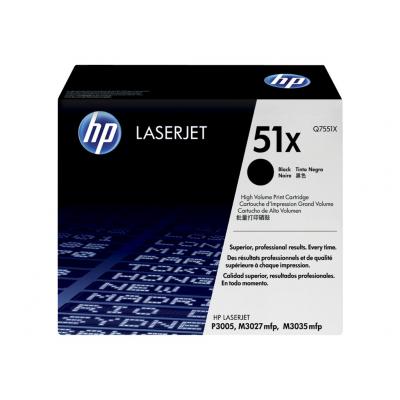 foto del prodotto hp confezione da 2 cartucce originali di toner nero ad alta capacit laserjet 51x