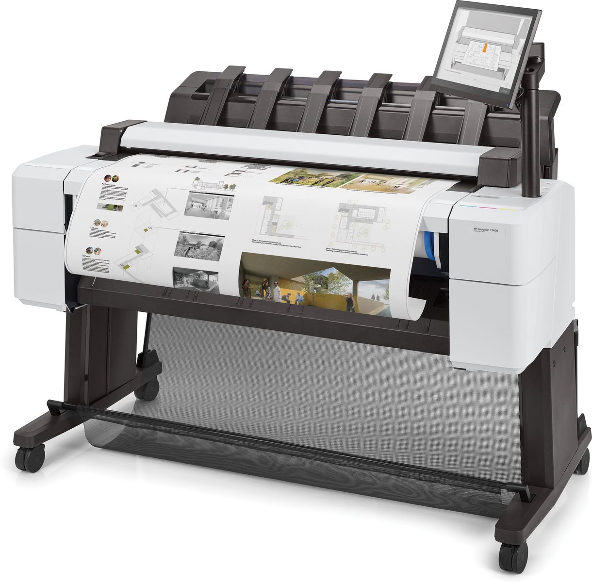 foto del prodotto hp designjet stampante multifunzione postscript t2600 da 36 