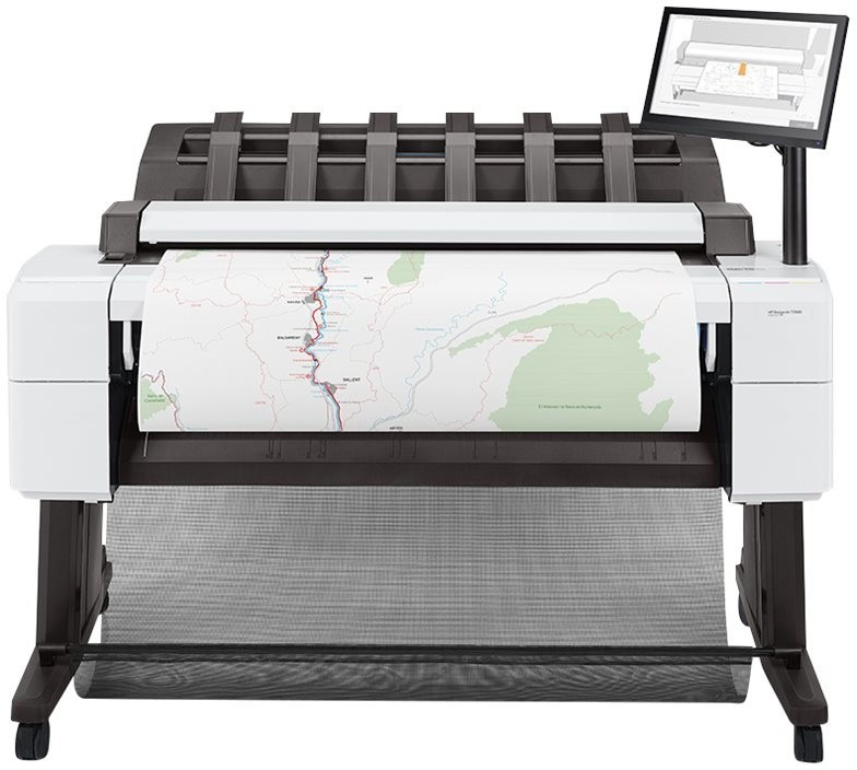 foto del prodotto hp designjet stampante multifunzione postscript t2600 da 36 
