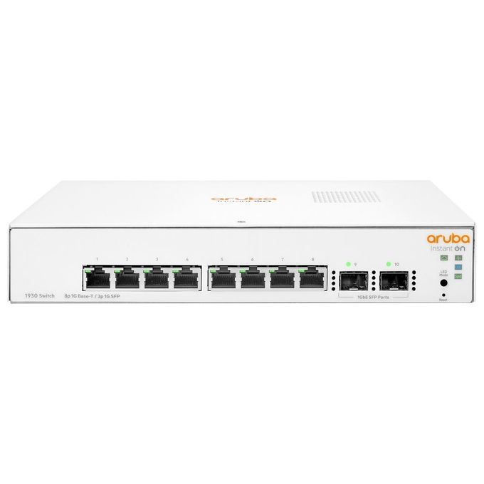 foto del prodotto hp enterprise aruba ion 1930 8g 2sfp switch