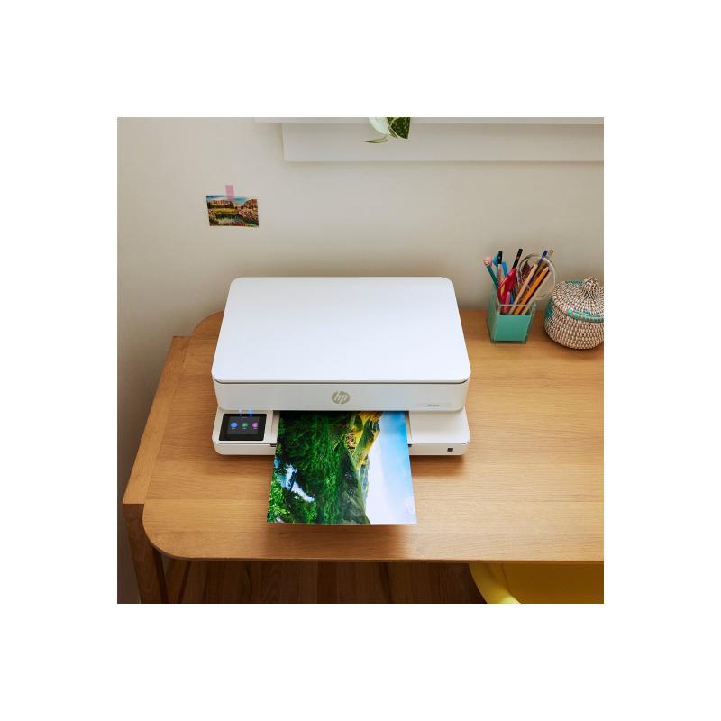 foto del prodotto hp envy 6120e wireless all in one colore stampante, instant ink stampa di foto