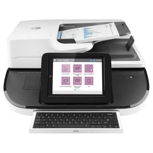 foto del prodotto hp flow 8500 fn2 scanner a piano e adf