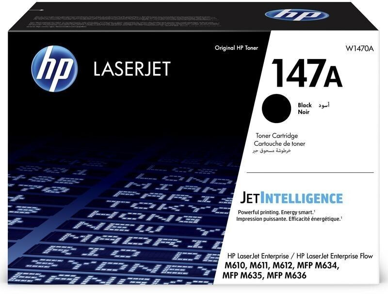 foto del prodotto hp laserjet cartuccia toner nero originale 147a