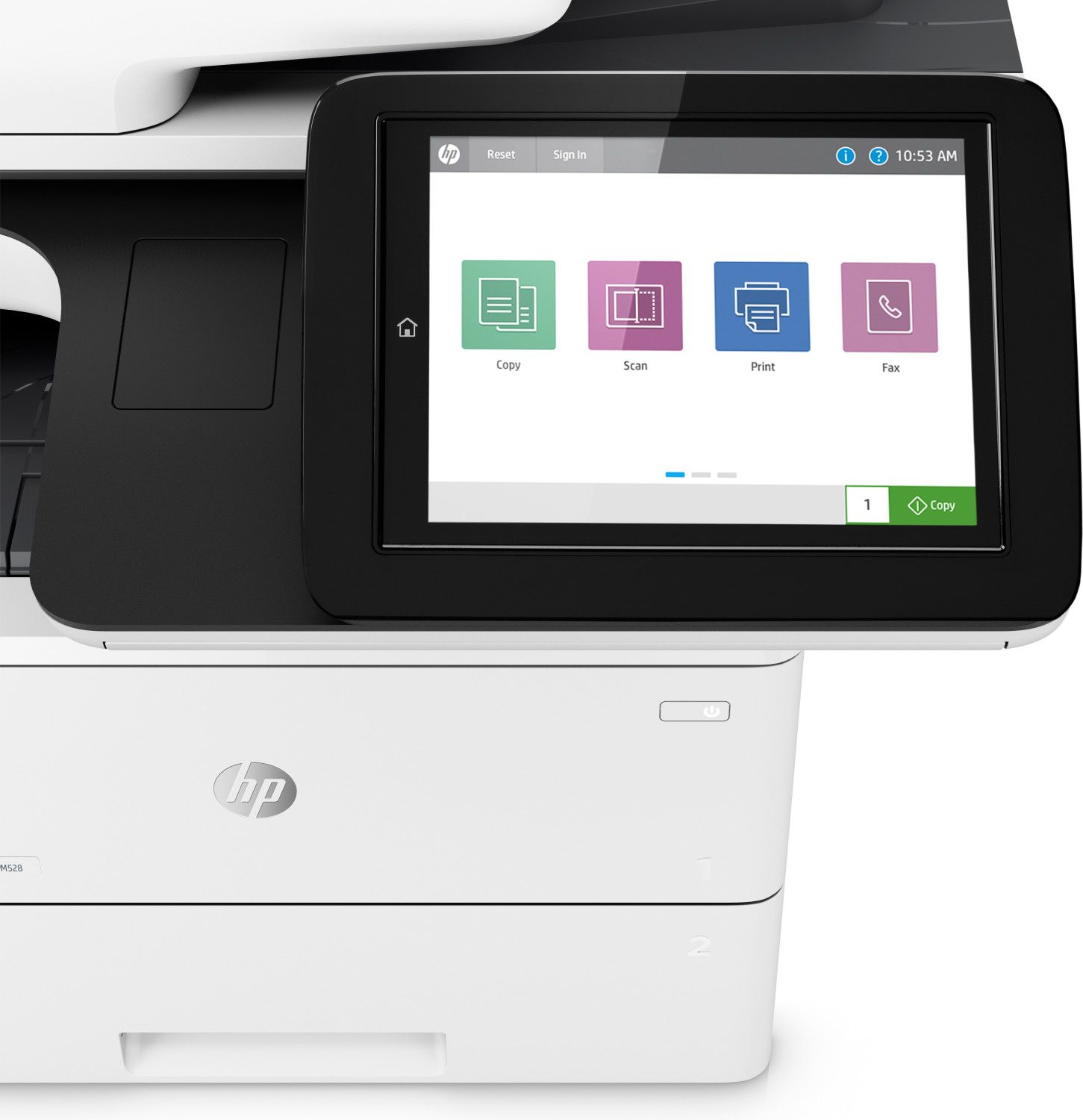 foto del prodotto hp laserjet enterprise stampante multifunzione m528dn