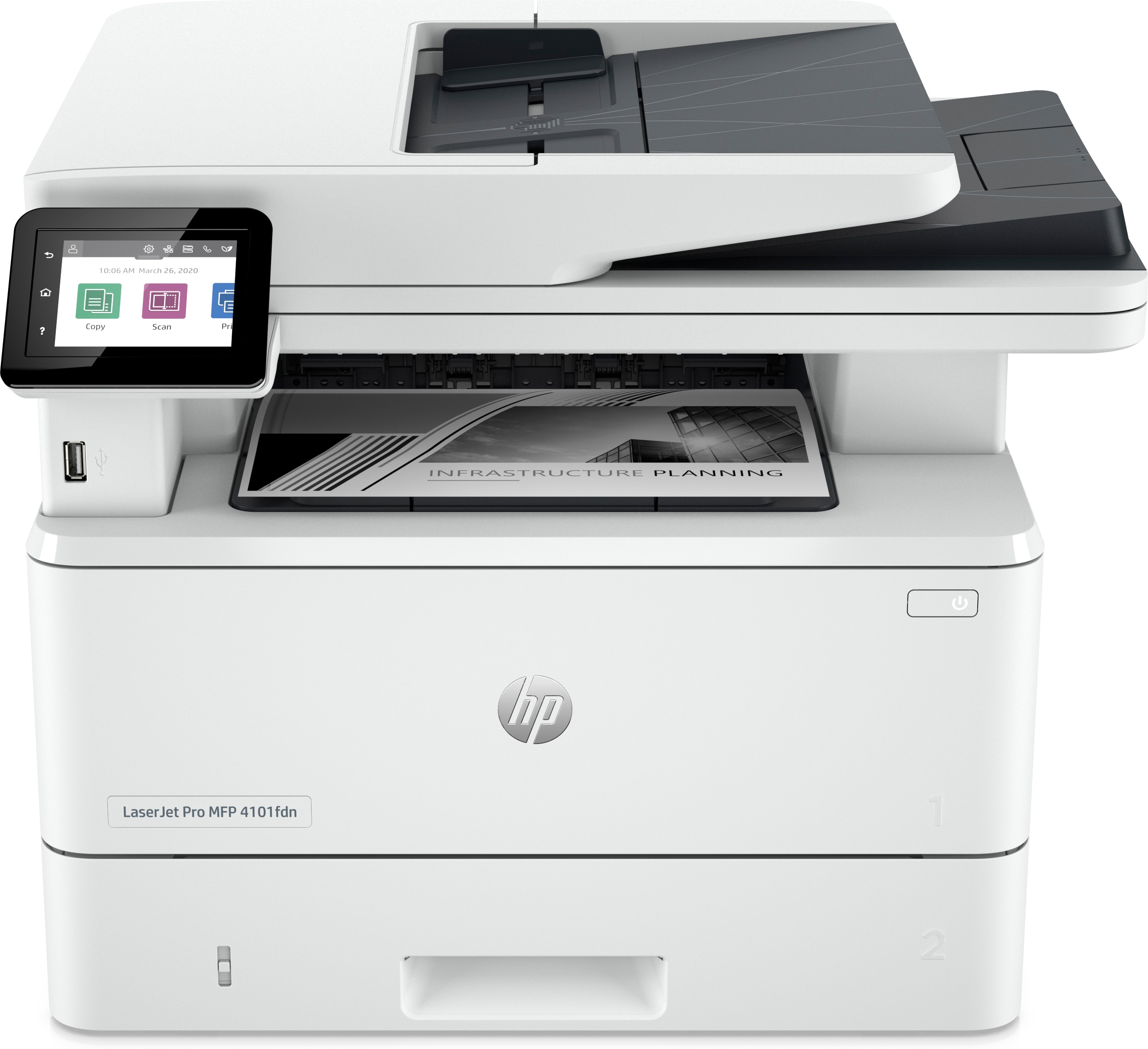 foto del prodotto hp laserjet pro stampante multifunzione 4102fdw