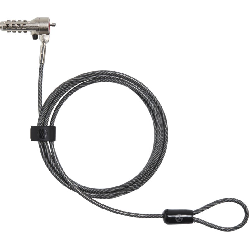 foto del prodotto hp lucchetto a combinazione per cavo nano essential