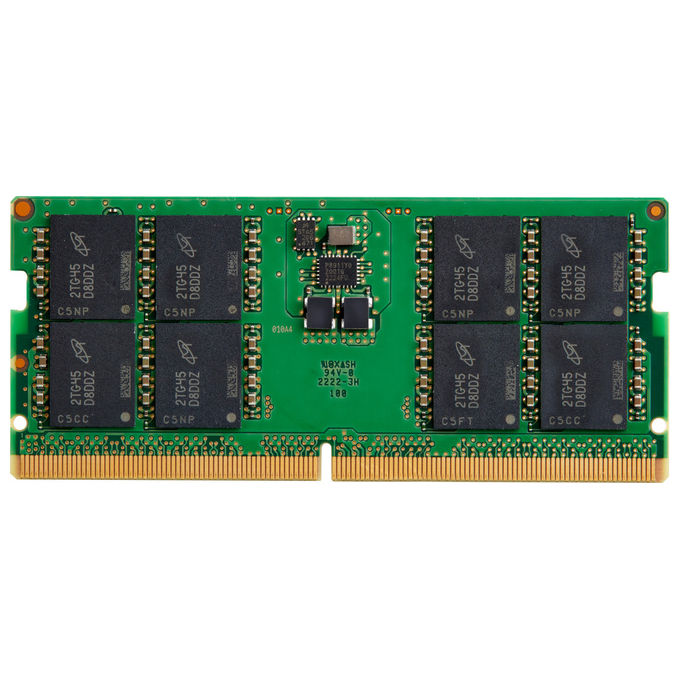 foto del prodotto hp memoria ram 32gb ddr5 5600mhz per notebook laptop compatibile windows 10 11