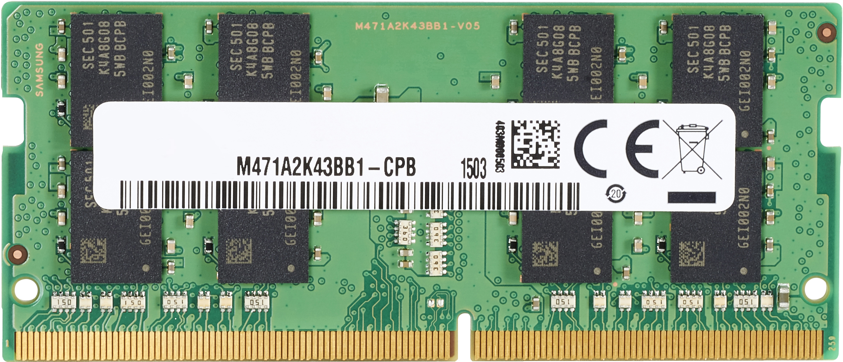 foto del prodotto hp memoria sodimm 3200 ddr4 da 16 gb