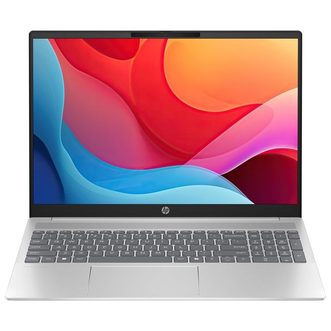 foto del prodotto hp notebook pavilion 16-ag0006nl amd ryzen 5 8540u disply 16'' wuxga 16 gb lpddr5-sdram 512 gb ssd wi-fi 6 (802.11ax) windows 11 home argento