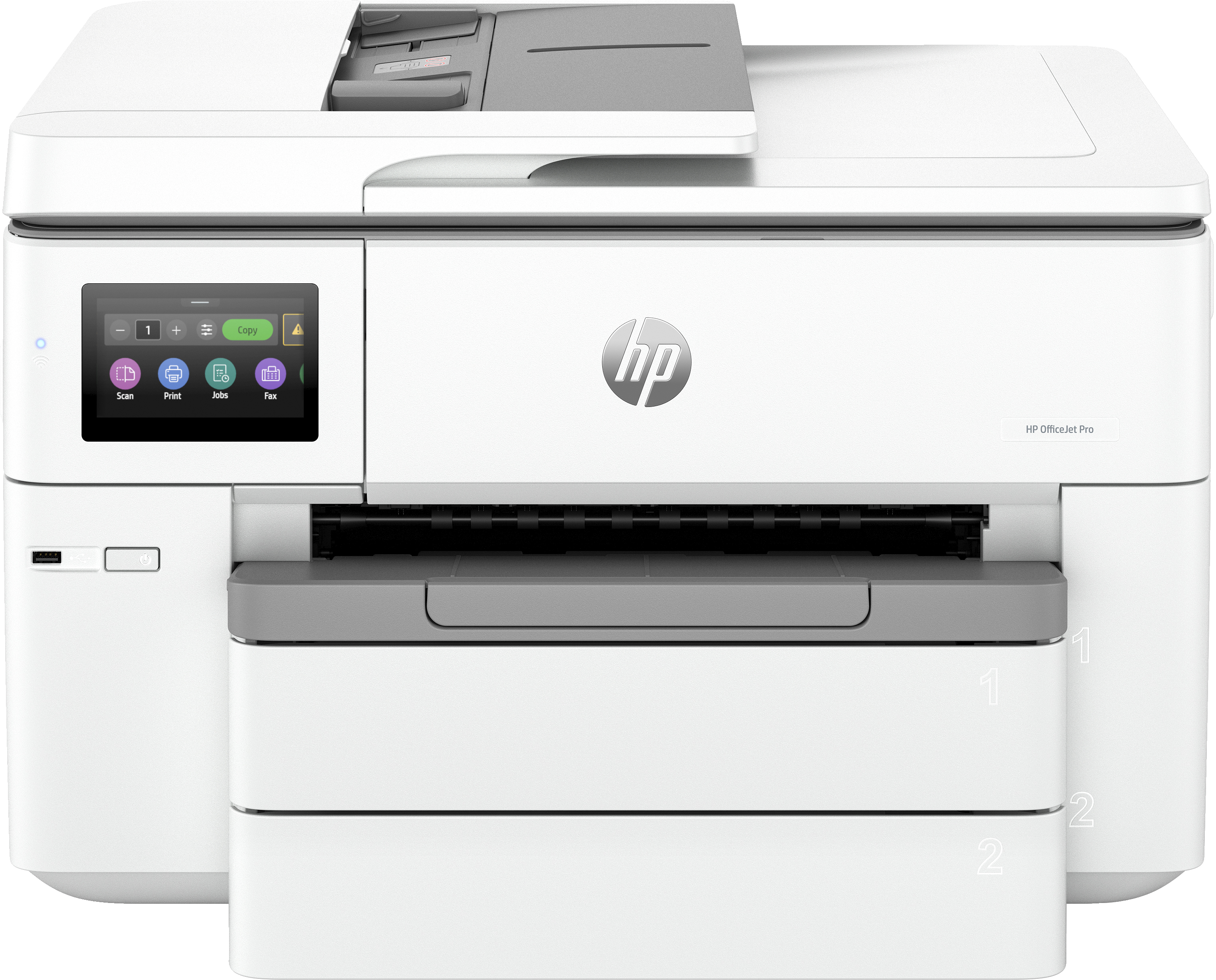 foto del prodotto hp officejet pro 9730e wireless all in one colore stampante, instant ink stampa fronte retro