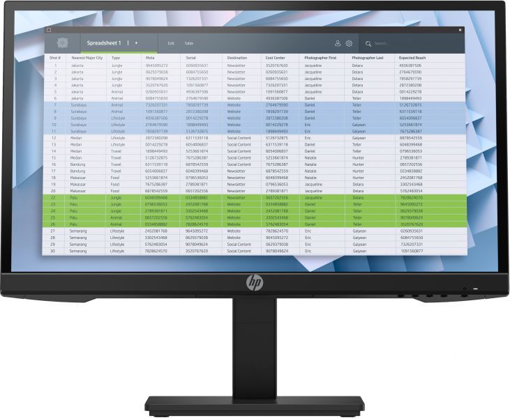 foto del prodotto hp p22h g4 fhd monitor .