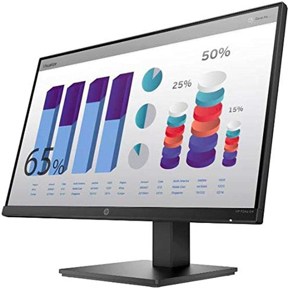 foto del prodotto hp p24q g4 monitor pc 60,5 cm 23.8 2560 x 1440 pixel quad hd led nero