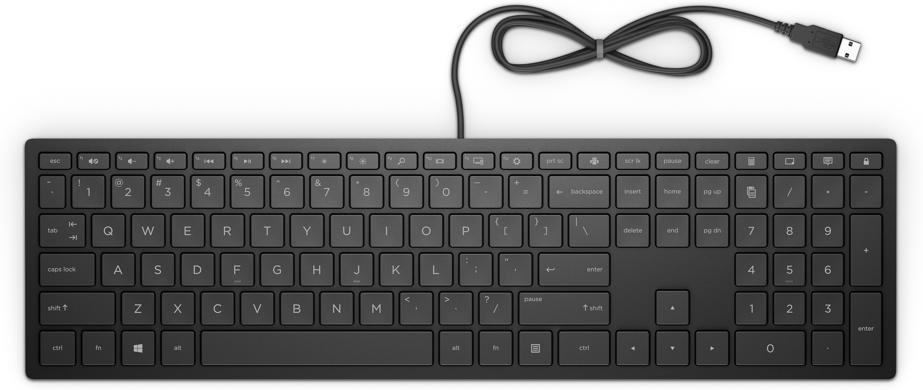 foto del prodotto hp pavilion wired keyboard 300