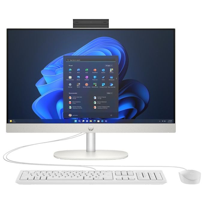 foto del prodotto hp proone 240 g10 i5 1335u 8gb hd 256gb ssd 23.8 windows 11 pro