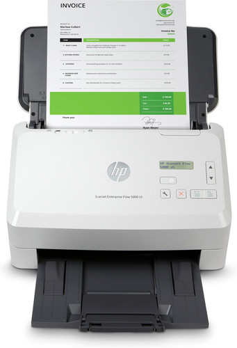 foto del prodotto hp scanjet enterprise flow 5000 s5 scanner a foglio 600 x 600 dpi a4 bianco