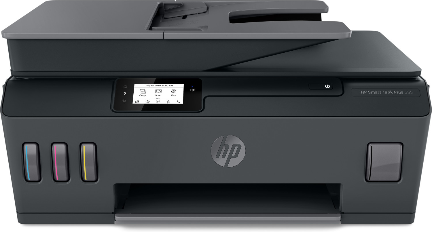 foto del prodotto hp smart tank plus 655 wireless all in one colore stampante, fotocopiatrice, scanner