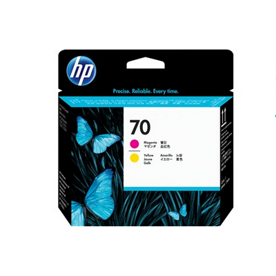 foto del prodotto hp testina di stampa magenta e giallo designjet 70