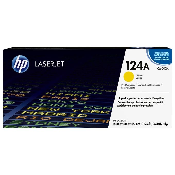 foto del prodotto hp toner giallo per color lj 2600 2000 pagine